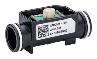 SENSIRION SFM3505-300 Gas Flow Sensor, Inspiratory, Mass Flow Meter, 1.65 bar, -150 to 300 l/min, I2C, 3.2 to 3.4 V