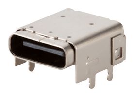 SAME SKY UJ32-21-C-H-G1-SMT-T-P24-TR USB Connector, USB Type C, USB 3.2 Gen 2x1, Receptacle, 24 Ways, Surface Mount, Right Angle