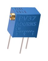 BOURNS PV37X103C01B00 Trimmer, Multi Turn, Cermet, Side Adjust, 10 kohm, Through Hole, 12 Turns