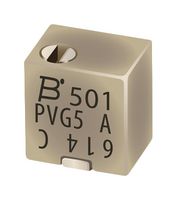 BOURNS PVG5A504C03R00 Trimmer, Multi Turn, Cermet, Top Adjust, 500 kohm, Surface Mount, 12 Turns