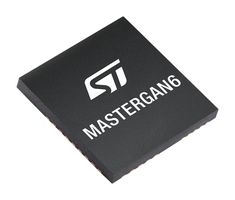 STMICROELECTRONICS MASTERGAN6TR Integrated Gate Driver, 2 MHz, 3.3 to 15V in, 10A Out, QFN-EP-35