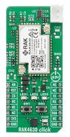 MIKROELEKTRONIKA MIKROE-6626 Add-On Board, RAK4630 Click, LoRaWAN, Bluetooth Low Energy, I2C, UART, USB, 3.3V in