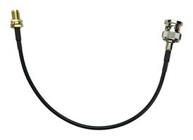 RF SOLUTIONS CBA-SMAM-BNCM RF / Coaxial Cable Assembly, 7.9 ", 200 mm, RG174, SMA Plug, BNC Plug, 50 ohm