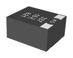 KEMET T523W107M016APE100 Tantalum Polymer Capacitor, 100 µF, ± 20%, 16 V, W, 0.1 ohm, 2917 [7343 Metric]