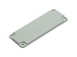 FIBOX MB 10215 COVER FLANGE I Plate, Cover Plate, Polycarbonate, Light Grey, Enclosures, 10 mm, 49 mm