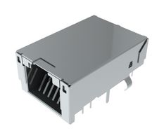 PULSE ELECTRONICS JXD1-1022NL Modular Connector, 3W CMC on PHY side, RJ45 Jack, 1 x 1 (Port), 8P8C, Through Hole