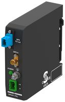 HUBER+SUHNER D-GNSSOF1-1T-L12 GNSS Transmitter, 1.545GHz to 1.61GHz, 1.164GHz to 1.254GHz, 1 RF Input, 1 FO Output, DIN Rail