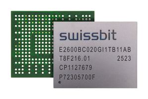 SWISSBIT SE2600BC020GI-1TB1-2CB-STD SSD, Internal, M.2 1620, PCIe Gen 3 x 4, NVMe 1.3, 20 GB, 3D pSLC NAND
