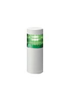 PATLITE LR5-102WINW-G Signal Tower, 1 Tier, Green, Off White Body, RJ-45 Connector, 24 VDC, Direct Mount, EtherNet/IP