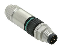 HARTING 21021591305 Sensor Connector, M8, Male, 3 Positions, IDC / IDT Pin, Straight Cable Mount