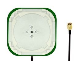 SIRETTA ECHO50/0.1M/SMAM/S/S/17 Internal Antenna, Stacked Patch, Wide Band, RHCP, SMA Connector, 1.17645-1.602GHz, 27.19dBic
