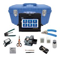 TREND NETWORKS R301-S40K Fusion Splicer Kit, 4 Motor Fusion Splicer, Electrodes, Cooling Tray, Cleaver, Stripper, Shears