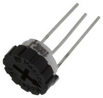 TT ELECTRONICS / BI TECHNOLOGIES 91AR100KLF Trimmer, Single Turn, Cermet, Top Adjust, 100 kohm, Through Hole, 1 Turns