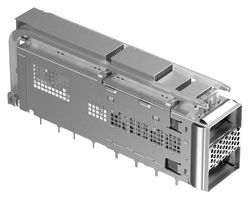 AMPHENOL COMMUNICATIONS SOLUTIONS V36-BAZ17-205E11A CAGE, QSFP-DD, 2X1 STACKED, PRESS FIT