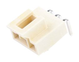 MOLEX 105313-2103 Pin Header, Wire-to-Board, 2.5 mm, 1 Rows, 3 Contacts, Through Hole Right Angle