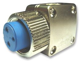 JAEGER 042953006 Circular Connector, Standard Circular Connector, Standard Series, Cable Mount Plug, 3 Contacts