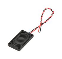 SAME SKY CDS-25148-L100 Speaker, Micro, 1.5 W, 750 Hz, 8 ohm, 94 dB, Rectangular, 25mm x 14mm x 4.5mm