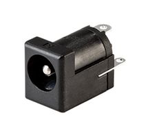 SAME SKY PJ-044AH DC Power Connector, Jack, 5 A, 2 mm, 11 mm, PCB Mount, Through Hole