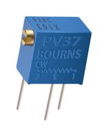 BOURNS PV37W203C01B00 Trimmer, Multi Turn, Cermet, Top Adjust, 20 kohm, Through Hole, 12 Turns