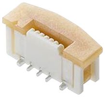 MOLEX 52559-2270 FFC / FPC Board Connector, 0.5 mm, 22 Contacts, Easy-On 52559 Series, Solder, 1 Row