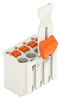 WAGO 2091-1104/002-000 Pluggable Terminal Block, 3.5 mm, 4 Ways, 24 AWG, 14 AWG, 1.5 mm², Push In