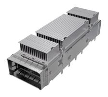 AMPHENOL COMMUNICATIONS SOLUTIONS V95-AAZ01-20000A2 Cage, QSFP, 1 x 1 (Single), With Heat Sink, Without Light Pipe, Through Hole Right Angle, Press-Fit
