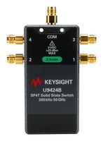 KEYSIGHT TECHNOLOGIES U9424B/-001 Solid State Switch, SP4T, 2.4mm Connector, 10.8 dB Insertion Loss, 64 dB Isolation, 50 GHz