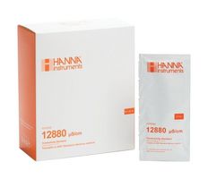 HANNA INSTRUMENTS HI-70039P Conductivity Solution, Liquid, Sachet, 500 ml, 5000 µS/cm