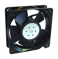 EBM-PAPST 9694314017 DC Axial Fan, 24 V, Square, 119 mm, 38 mm, Ball Bearing, 332 CFM