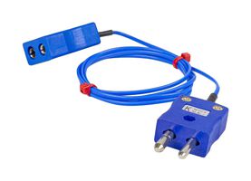 LABFACILITY EXT-K-C1-5.0-SP-SS-JIS Sensor Cable, 7/0.2mm Core, K Type Thermocouple Plug, K Type Thermocouple Receptacle, 2 Positions
