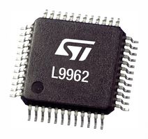 STMICROELECTRONICS L9962-TR Battery System, Li-Ion, Li-Pol, I2C, 10 Cells, 5.7V to 50V, TQFP-EP-48