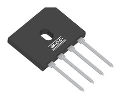 MICRO COMMERCIAL COMPONENTS (MCC) GBU10D-BP Bridge Rectifier, Single Phase, 200 V, 10 A, GBU, 4 Pins, 1 V