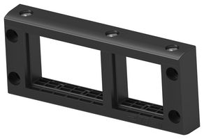 TE CONNECTIVITY 2499690-4 CABLE ENTRY FRAME, PA 6.6, BLACK, IP66