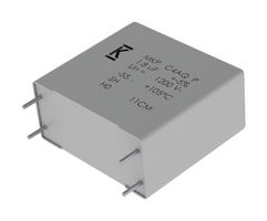 KEMET C4AQJBW5250M3FJ Power Film Capacitor, Metallized PP, Radial Box - 4 Pin, 25 µF, ± 5%, DC Link, Through Hole