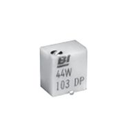 TT ELECTRONICS 44WR20KLFT7 Trimmer, Multi Turn, Cermet, Top Adjust, 20 kohm, Surface Mount, 9 Turns
