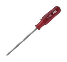 WELLER XCELITE R183N Screwdriver, Slotted, Round Blade, 3.2 mm Tip, 76.2 mm Blade Length, 133.4 mm OVL, Classic Series