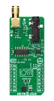 MIKROELEKTRONIKA MIKROE-5793 Add-On Board, AM/FM 2 Click, MikroE MikroBUS Compatible Development Boards