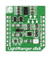 MIKROELEKTRONIKA MIKROE-1897 Add-On Board, LightRanger Click, MikroE mikroBUS Compatible Development Boards