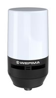 WERMA 240 620 01 Beacon, Multifunction, Multicolour, 85dB, 10 Tone, 24VDC, IP65/IP69K, -20 to 50°C, 111mmH/55mm Lens