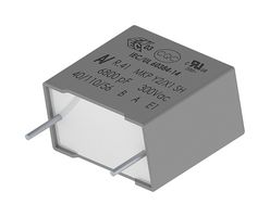KEMET R413F1220CK00M Safety Capacitor, Metallized PP, Radial Box - 2 Pin, 2200 pF, ± 20%, X1 / Y2, Through Hole