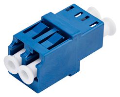 STARTECH LCLCSMCOUPLER Fiber Optic Adapter, Singlemode, LC Duplex, LC Duplex, ABS (Acrylonitrile Butadiene Styrene)