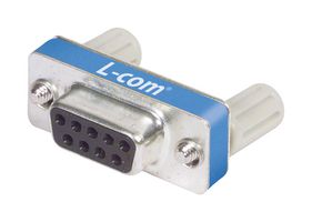 L-COM DMA021T D Sub Connector, Standard, Receptacle, 9 Contacts, DE