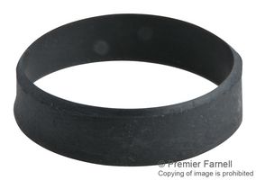 TE CONNECTIVITY - RAYCHEM URHR-3-0 Heat Shrink Boot, shrinkHOop™ Grommet, Straight, 1.456 ", 37 mm, Black