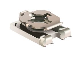 BOURNS TC33X-1-501E Trimmer, Single Turn, Cermet, Top Adjust, 500 ohm, Surface Mount, 1 Turns