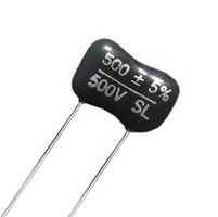 SUNTAN TS23002H820J3B000R Mica Capacitor, 82 pF, 500 V, ± 5%, Radial Leaded, 6 mm