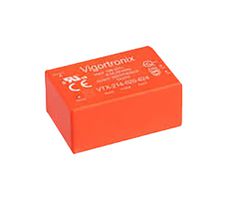 VIGORTRONIX VTX-214-020-424 AC/DC PCB Mount Power Supply (PSU), Industrial, 2 Output, 20 W, 24 V, 417 mA, -24 V