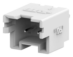 TE CONNECTIVITY 1969730-2 Pin Header, Wire-to-Board, 2.5 mm, 1 Rows, 2 Contacts, Through Hole, Economy Power 2.5 Series