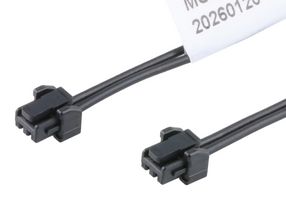 MOLEX 2319642022 Cable Assembly, Micro-Lock Plus 1.5 Receptacle to Micro-Lock Plus 1.5 Receptacle, 2 Ways, 1.5 mm