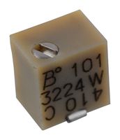 BOURNS 3224W-1-103E Trimmer, Multi Turn, Cermet, Top Adjust, 10 kohm, Surface Mount, 12 Turns