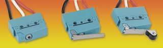 PANASONIC ABS161640 Microswitch, Snap Action, Roller Lever, SPDT, Wire Leaded, 2 A, 125 VDC